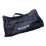 Bolsa De Viagem Preta Filmadora Original Sony 4 Compartiment