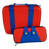 Bolsa E Case Nintendo Switch Bag Viagem 2 Em 1 Alça Ombro