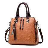 Bolsa Feminina Grande Couro Pu Chaveiro Gato