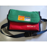 Bolsa Marca Sony Para Filmadora E Câmera 2 Compartimentos