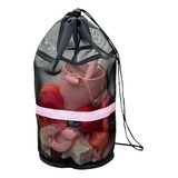 Bolsa Mochila Sacola Praia Piscina Passeio Guardar Brinquedo