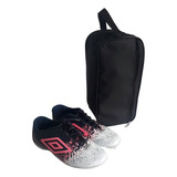 Bolsa Porta Chuteira Em Nylon 600 Cor Preto