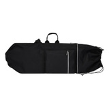 Bolsa Preta De Transporte De Skate De Longboard De 90 Cm X 3