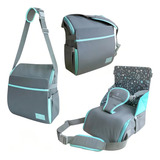 Bolsa Que Vira Assento To Go Cinza - Marcus & Marcus