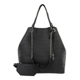 Bolsa Retta Para Mulher Preta
