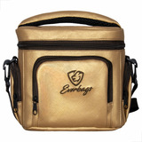 Bolsa Térmica Dourada Fitness Lancheira Funcional 7 Litros