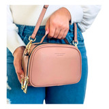 Bolsa Transversal Pequena Tendência Da Moda Em Couro Pu Luxo