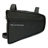 Bolsa Triangular Bicicleta Veloforce Cage Ferramentas Objeto Cor Preto