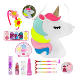 Bolsa Unicornio E Maquiagem De Criança Frete Gratis
