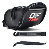 Bolsinha Emborrachada + 2 Espatulas Nylon P/ Pneus Bike Cor Preto/red