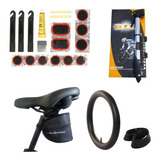 Bolsinha Selim Bike Porta Remendos Reparo Espátulas Camara