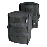 Bolso Molle Vertical Para Colete E Mochila Modular 20x15cm