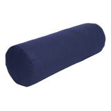 Bolster Grande Cilíndrico - Yoga - Iyengar E Restaurativo Cor Azul-escuro
