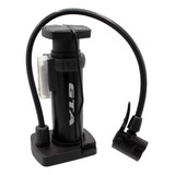 Bomba De Encher Pneu Bike Moto Gta 80 Psi Aluminio Preto