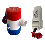 Bomba De Porão 1100 Gph 12v + Boia Automático 12v E Solar