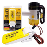 Bomba De Porão 1100gph 12v + Boia Sensor Automático 12v Life