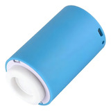 Bombinha De Tirar Ar Vacuo Para Congelar Alimentos Usb Cor Azul