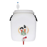 Bombona Fermentadora 30l (torneira Redutor De Sedimento)