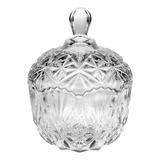 Bomboniere De Vidro 660ml 18x14cm Grande Decoração Cristal
