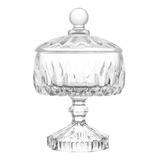 Bomboniere Potiche De Cristal C/ Pé Louise 22,5 Cm - Wolff