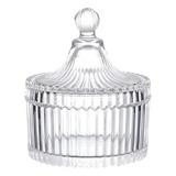 Bomboniere Potiche Vidro Porta Jóias Baleiro Decorativo