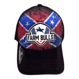 Boné Country Farm Bulls E.u.a Luxo Legitimo Em Promoção!