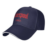 Boné De Beisebol Ajustável Com Estampa Do Liverpool 1982