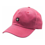 Boné Element Fluky Aba Curva Rosa Escuro Original Nfe 