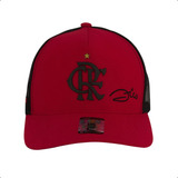 Boné Flamengo Original Aba Curva Licenciado Ajustável Zico