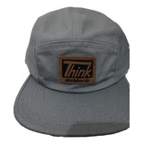 Boné Marca Think Skateboard Cor Cinza Gringo Top