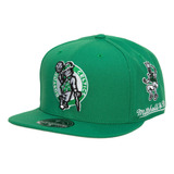 Boné Mitchell & Ness Nba Fitted Hwc Boston Celtics Verde