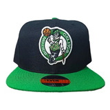 Boné Nba - Boston Celtics (aba Reta - Snapback - Bordado)