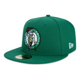 Boné New Era 5950 Boston Celtics Fitted Nba Verde