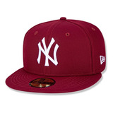 Boné New Era 59fifty Colors Cardinal New York Yankees Mlb