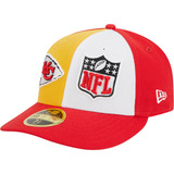 Boné New Era 59fifty Fitted Lp Kansas City Chiefs Sideline