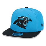 Boné New Era 9fifty Carolina Panthers Nfl Azul Aba Reta 