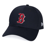 Boné New Era 9forty Boston Red Sox Aba Curva Marinho