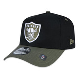 Boné New Era Aba Curva 940 Nfl Raiders Af Winecork Olive