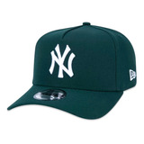 Boné New Era Aba Curva Mlb New York Yankees Verde Original