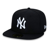 Boné New Era Aba Reta Original Mlb New York Yankees Preto