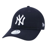 Boné New Era Feminino 9twenty New York Yankees Mlb - Azul