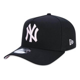 Boné New Era New York Yankees Aba Curva Azul Ajustável