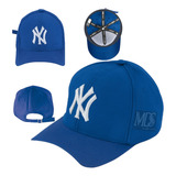 Boné Ny New York De Aba Curva Yankes Trucker Cores Tendencia
