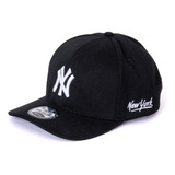 Boné Ny New York Masculino E Feminino Aba Curva Strapback