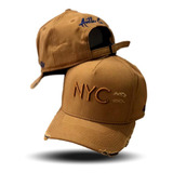 Boné Nyc New York City Aba Torta Rasgado Premium V4