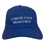 Boné O Brasil É Dos Brasileiros (azul)
