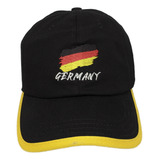 Boné Spr Dad Hat Alemanha Unissex - Preto E Amarelo