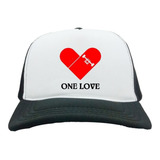 Boné Trucker Americano One Love Skate Skateboard Oldschool