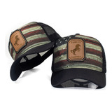 Boné Trucker Telinha Country Aba Curva Original Premium