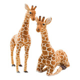 Boneca Animal De Girafa De Pelúcia Gigante Macia